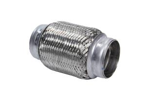 China 10&quot; Long X 2.5&quot; Stainless steel Exhaust Flex Flexible Bellow Double Braid factory