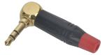 Audio Cable Connectors 3.5mm Head Plating True Gold Stereo Audio Plug ZL303