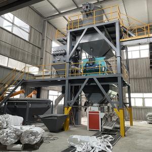 China Semi-automatic Pre-mixed Floor Decorative Mortar Supplier of Leveling Coating Production Line factory