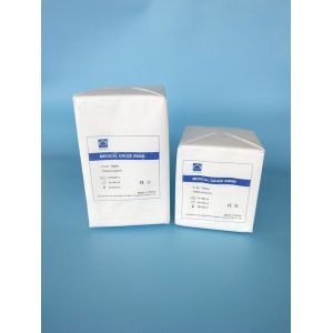 China Medical Compresses Alcohol Wound Non Woven Gauze Pads Sterile Disposable on sale