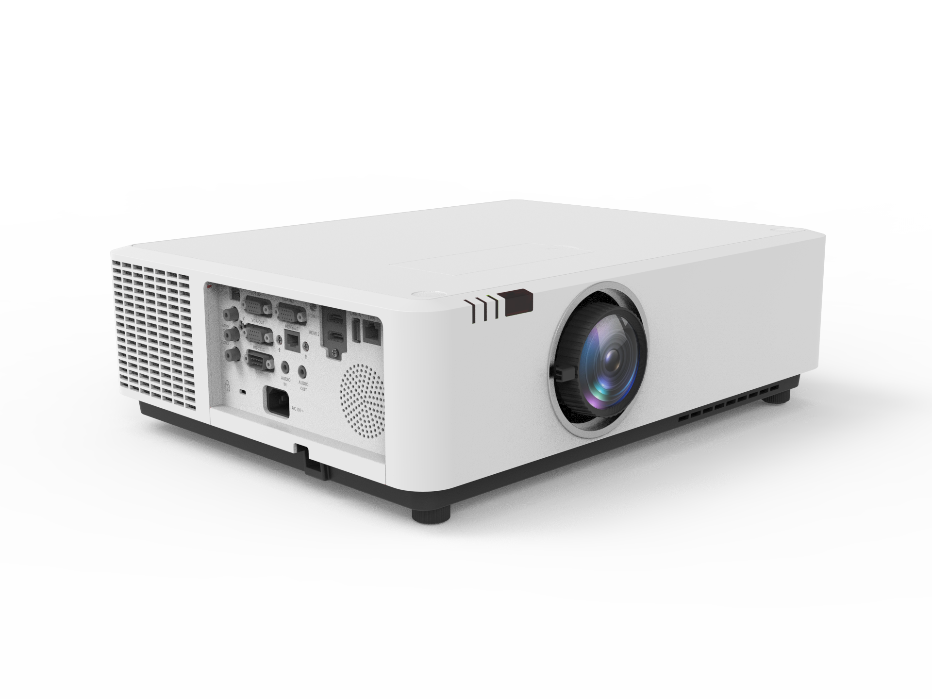 High Brightness 8500 Lumen DLP Laser Projector with WUXGA for Auditoriums