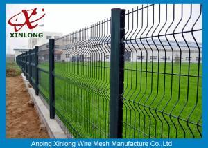 China Europe Popular High Anti-Corrosion and Cheap Green 3D Curved Wire Mesh Fence factory