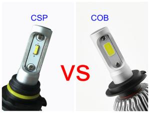China High Power 8000LM 72W 6500K Car LED Headlight Bulbs 9005 9006 H7 Led Vehicle Bulbs factory