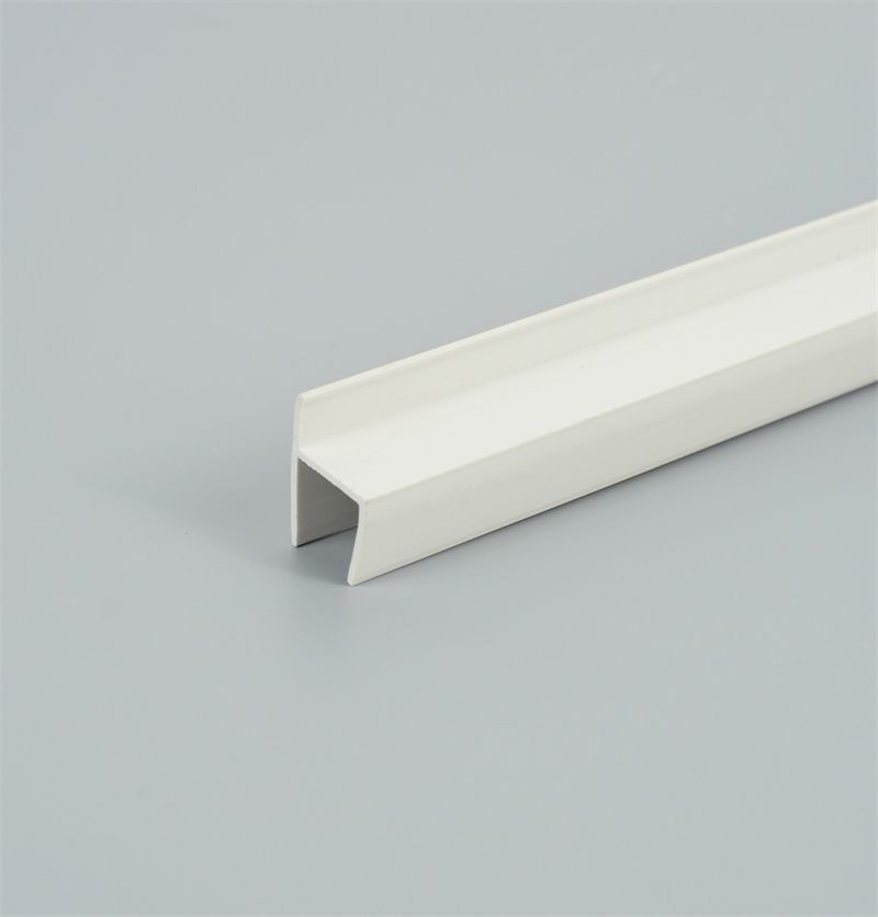 Flexible PVC Plastic Extrusion ABS PP Profiles Customized Channel