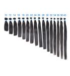 40 Inch 100% Peruvian Human Hair Weave For Black Women No Synthetic