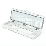 Polycarbonate IP67 Waterproof Hinged Window 13 Poles With Transparent Cover 250