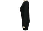 Long Sleeve Womens Pullover Sweatshirt Ladies Casual Tops Singel Jersey