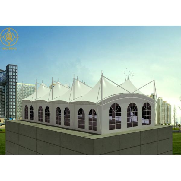 China Restaurant Structure 3000N  PVDF Tensile Roof Canopy factory