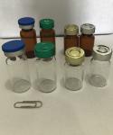 1ml-50ml Clear Amber Borosilicate Glass Vial With Aluminium Plastic Cap