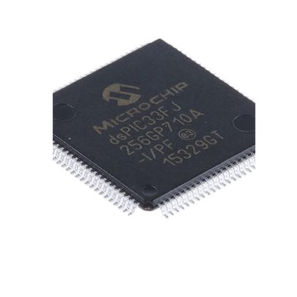 China DSP DSC 16-bit Digital Signal Controllers 256KB Flash And 30KB SRAM With Advanced Analog Processors DSPIC33FJ256GP710A-I/PF factory