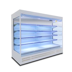 Larg Right Angle R22a Deep Display Freezer Multideck Open Chiller
