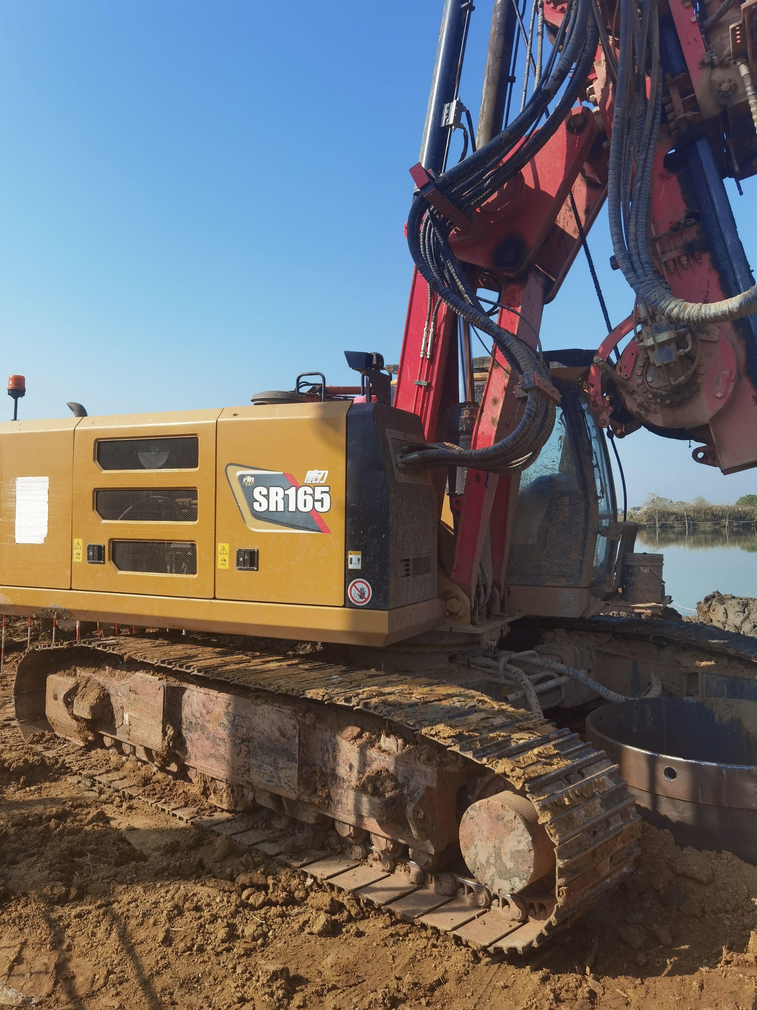 2022 Sany rotary drilling drill has excellent mechanical performance, simple operation and easy to use