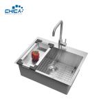 Handmade House Kitchen Sinks Single Bowl SUS304 Stainless Steel Kitchen Sinks