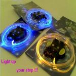 waterproof colorful cute flashing el shoelace