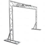 Brace Tube 12*2mm Portable Outdoor Roof Truss System for Hanging Speaker and