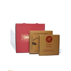 China Biodegradable Corrugated Cardboard Fast Food Pizza Box With Custom Size And Logo factory