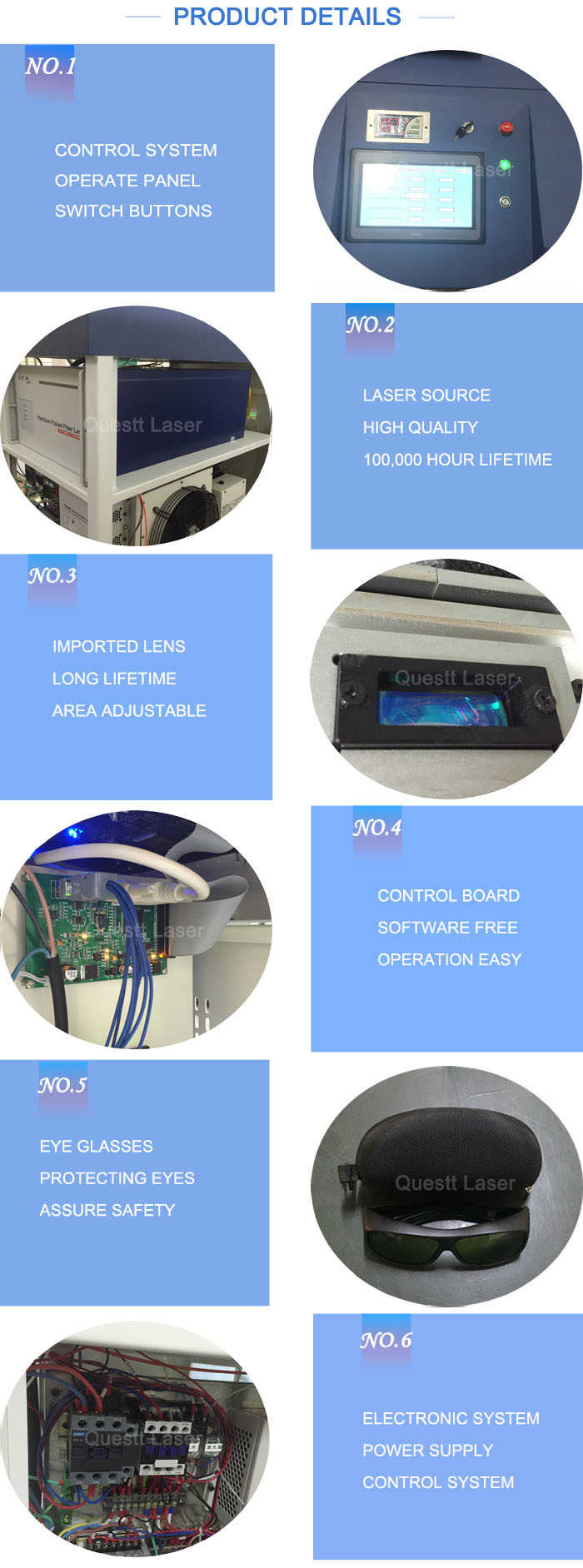 1000W Laser Cleaning Machine For Mine Ship Railway Water Cooled Rust Remover Lazer