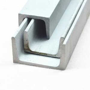 China Duplex Stainless Steel C Section Channel AISI 2205 SS U Steel Channel Rod Bar factory