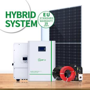 China Sunpok 5Kw 10Kw 20Kw complete solar power system solar electric system solar heating system factory
