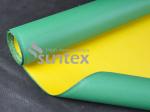 One Side Or Both Side PU Coated Fiberglass Fabric For Fire Curtains Smoke