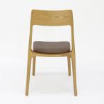Leisure Facilities Dining Chair Vintage Wooden with Customized Fabric Upholstery