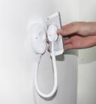 COMER anti-theft locking charger Cell Phone wall mounted Security Device Display
