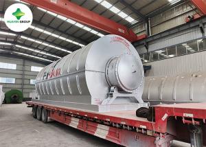 China Small Automatic Waste Tire Pyrolysis Plant Recycling Rubber Tires To Oil factory