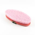 Plastic 8'' Body Brush Horse Everyday Grooming Portable With Easy - Grip Strap