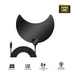 VHF174-230 / UHF470-860 Frequency Range 4k Indoor HDTV Cable Free TV Antenna for
