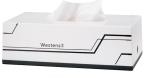 Smooth Faced Large Creative PS Plastic Tissue Box Holder