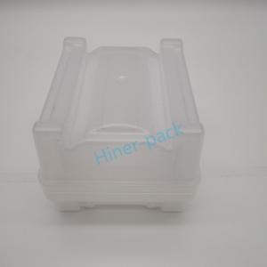 China PP Material Wafer Carrier Shippers Rohs Compliant Capacity 25PCS 4/6/8 Inch Series factory