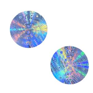 China Rainbow Effect Custom Hologram Stickers Waterproof Anti Counterfeit factory
