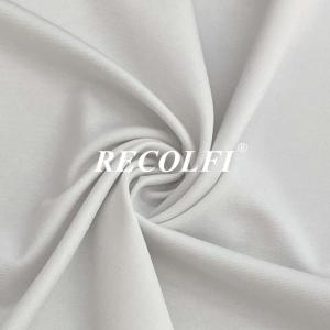 China UPF 50 Recycled Spandex Women Bikini High Elastic Bathing Suit Fabric Materials factory