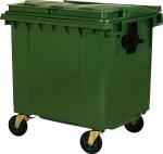 Hot Sale Recycling Garbage Cans Outdoor Waste bin Plastic Trashbin 1100L dust