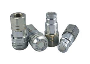 China ISO 16028 Carbon Steel Flat Face Hydraulic Hose Fittings factory