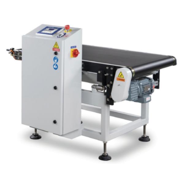 China High Precision Pesticide Packaging Line Online Weight Checker For 5-30kg Carton Drum factory