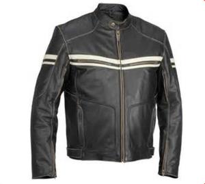 China Waterproof PU Leather Mens Flight Jacket Fashionable Zippered With Woven Label factory
