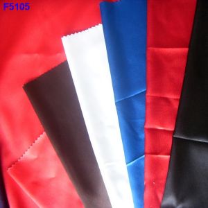 China F5105 100%polyester satin fabric 50DX75D 80gsm 150cm factory