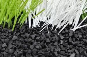 China Recyclable Non Toxic Anti UV Artificial Grass Rubber Granules factory