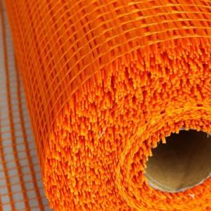China 300N Tensile Strength Square Fiberglass Mesh 4*4mm Aperture 50m Roll Length for Wall Materials factory