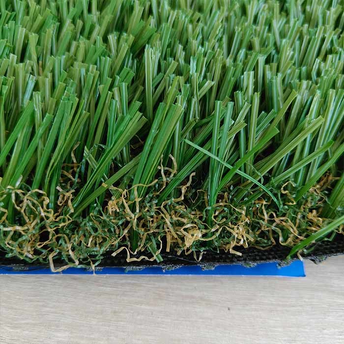 40mm Pile Height "S" Shape Yarn Excellent Performance Leisure Synthetic Turf For Gardens And Courtyards