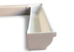 Unleakable 3m Legth PVC Rain Water Gutter For Villa Park Heat Insulation