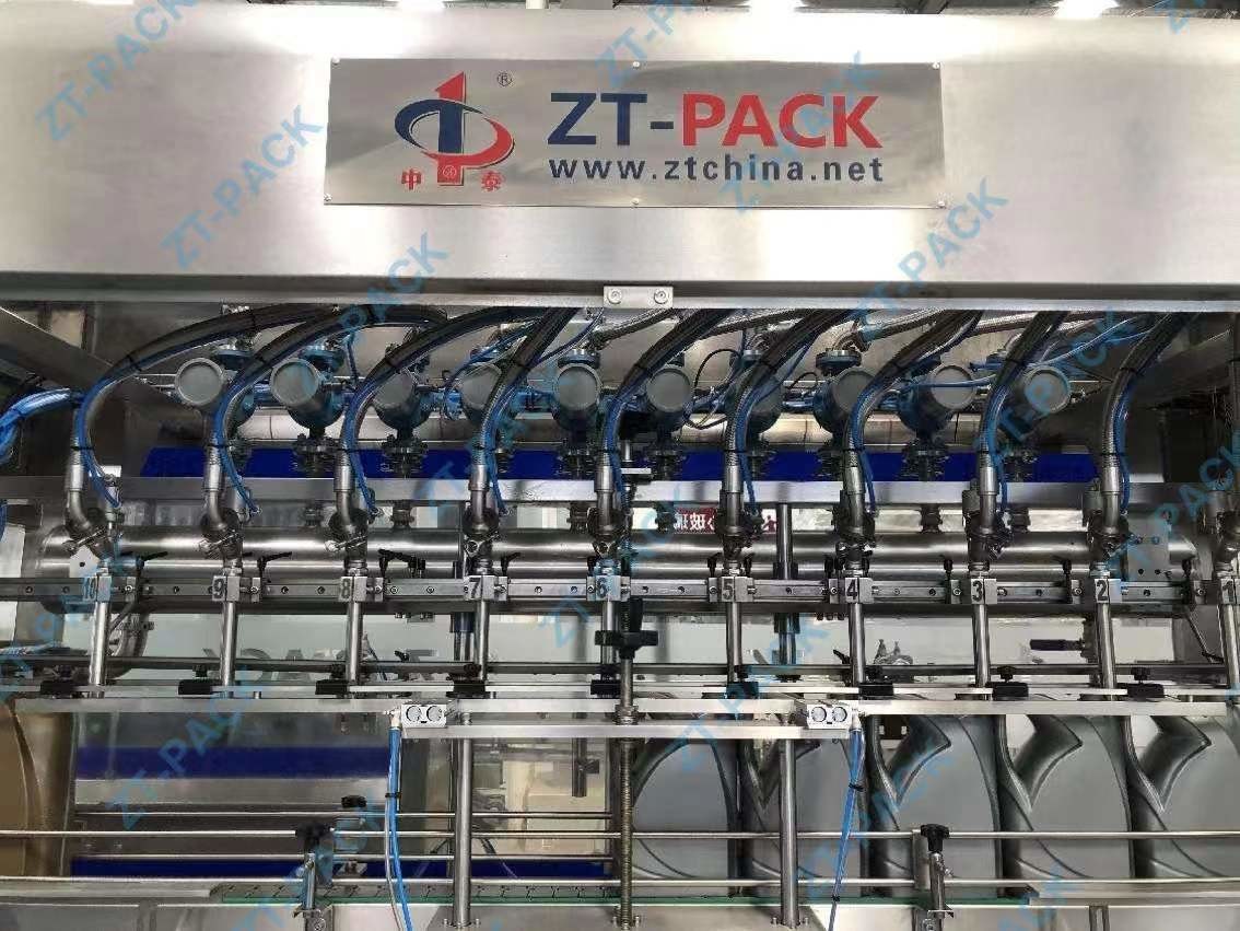 Flow Meter Edibel Oil Sunflower Oil Food Oil Plastic Bottle Glass Bottle Olive Oil Filling Machine