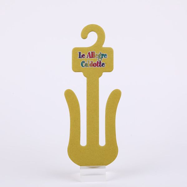 Recycled Eco Friendly Paper Cardboard Slipper Hanger Customized Design Shoes