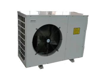 China 10kw Air Source Heat Pump , Side Discharge Heat Pump High Efficiency Shell In Tube factory