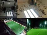 Football Stadium LED Lights Wide Lighting Angle and Long Service Life of 100000