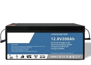China BYD 12.8V 200AH Lifep04 Lithium Battery Pack With LCD For Golf Cart factory