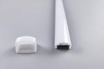12V Rigid LED Aluminium Profile , Led Strip Light Mounting Channel