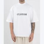 Colorful or Customized 220 gsm 100% Cotton 300Gsm Heavyweight Oversized Boxy T