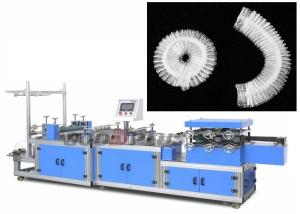 China Non Woven Bouffant Cap Making Machine 120-200pcs / Min Output factory